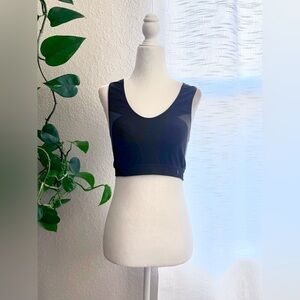 Danskin Black Seamless Racerback Sports Bra NWOT